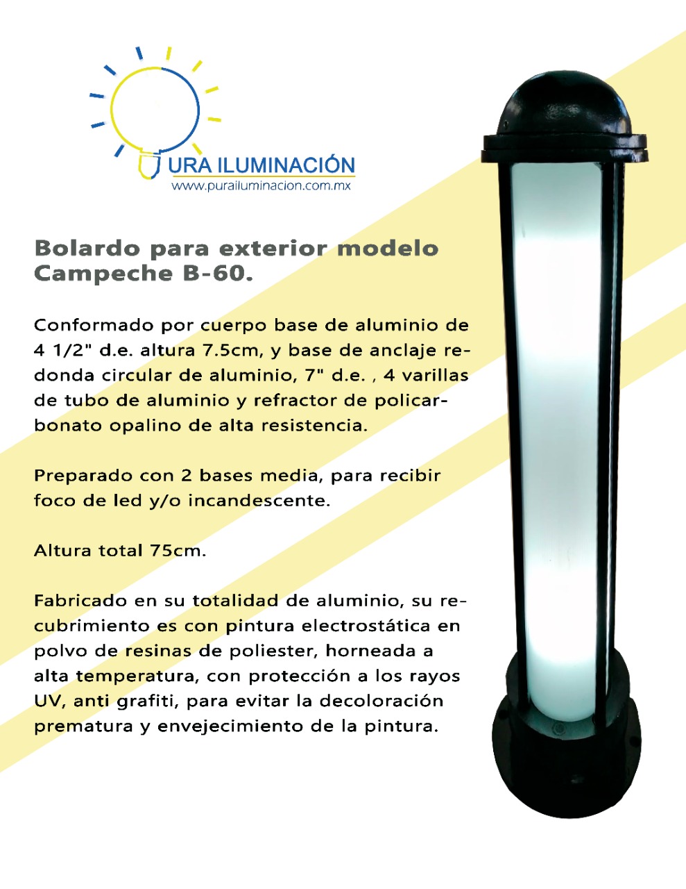 Bolardo Campeche - Imagen 2